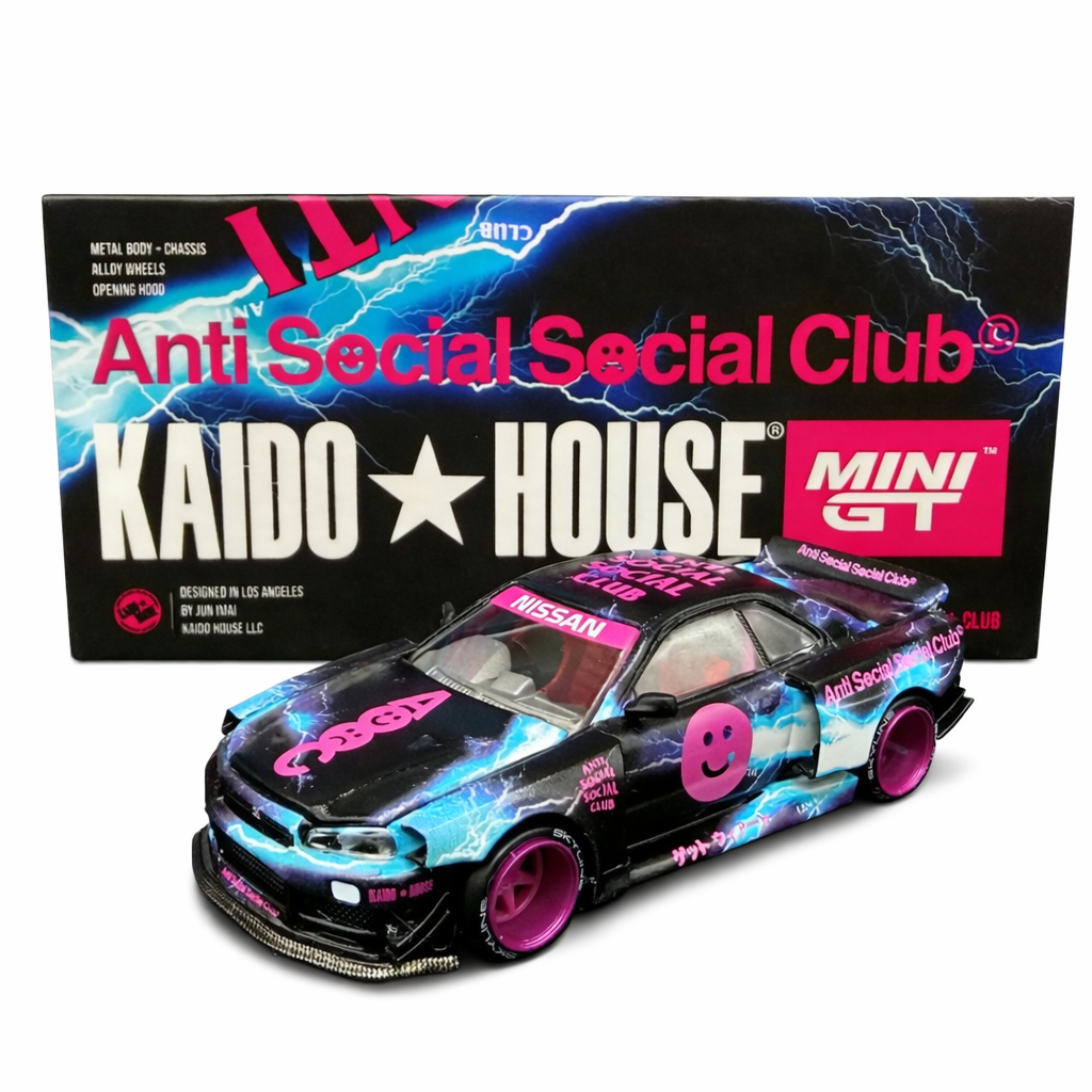Nissan Skyline GT-R (R34) Anti Social Social Club X Kaido House